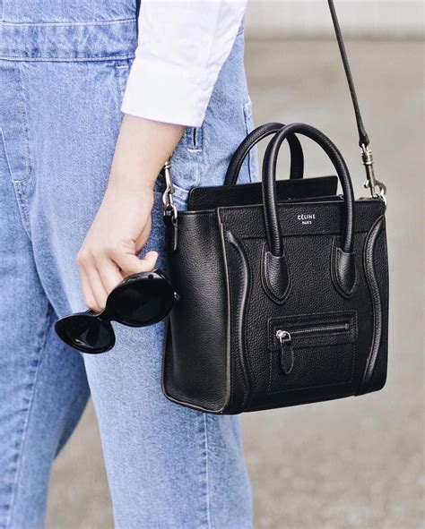 celine mini nano purse|Celine handbags.